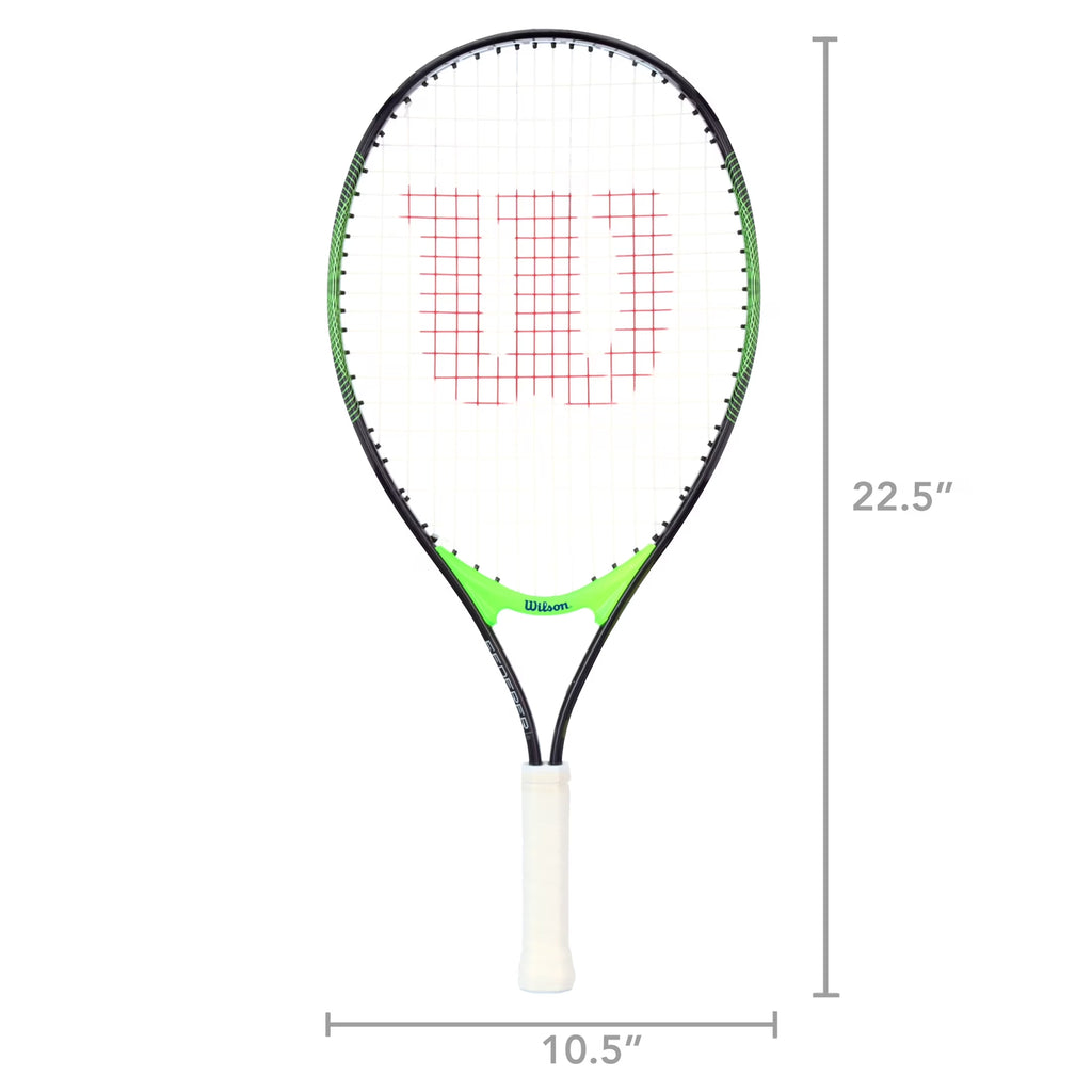 Raqueta De Tenis Ligera Para Niños, Aluminio Multicolor, 23", 7 Lb