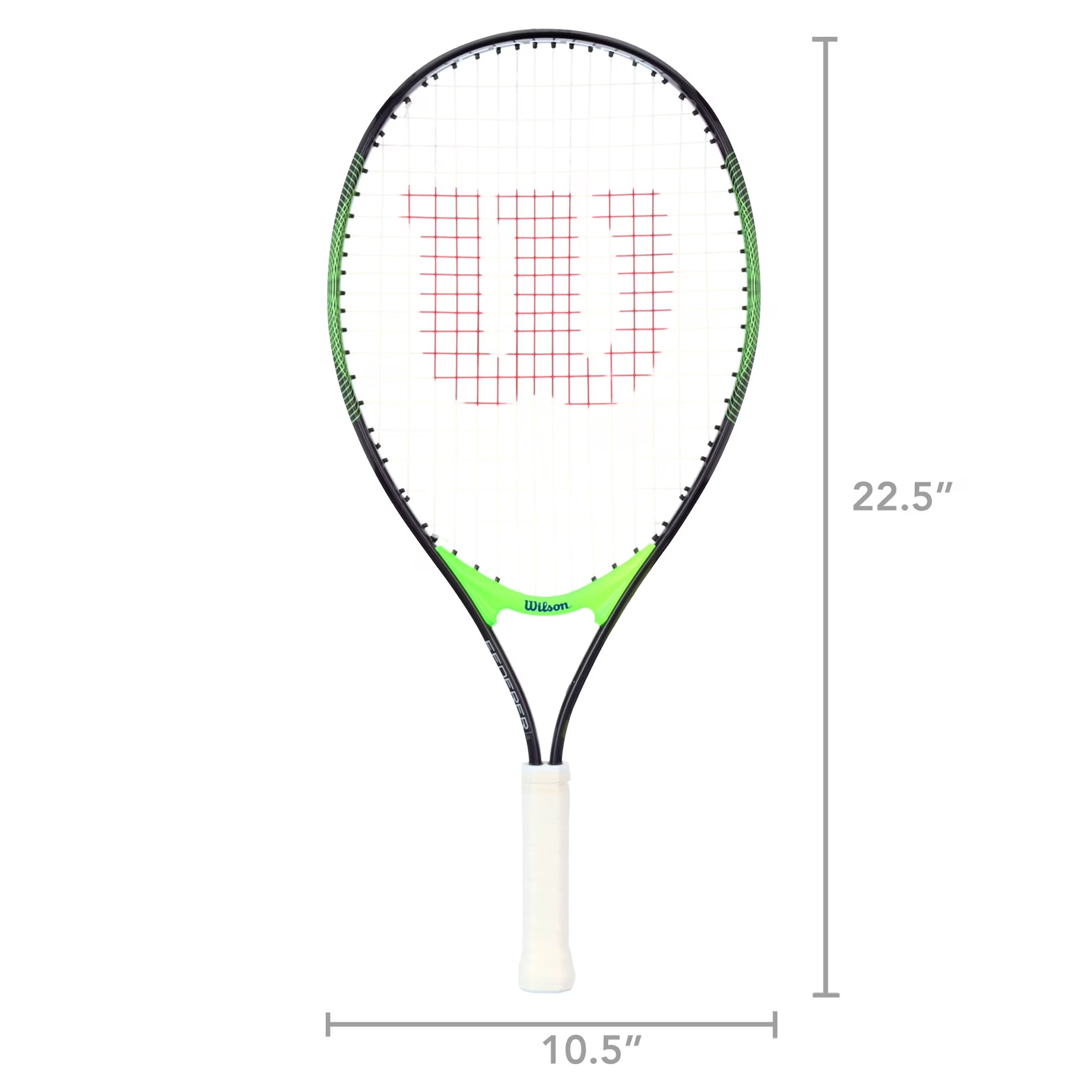 Raqueta De Tenis Ligera Para Niños, Aluminio Multicolor, 23", 7 Lb